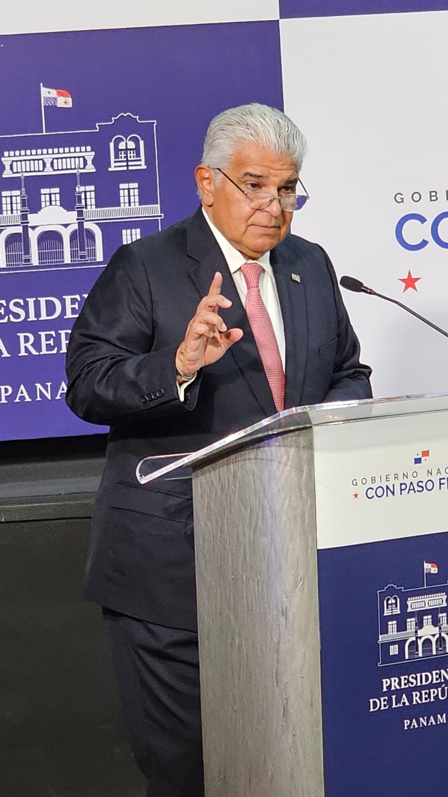 CONFERENCIA DE PRENSA DEL PRESIDENTE JOSÉ RAÚL MULINO
