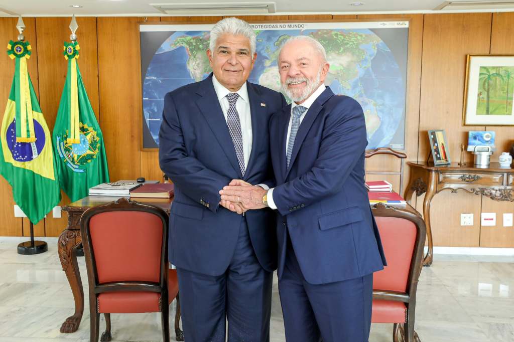 Cumbre de mandatarios-Mulino y Lula Da Silva apuestan por la cooperación comercial, marítima y agrícola entre Panamá y&nbsp;Brasil