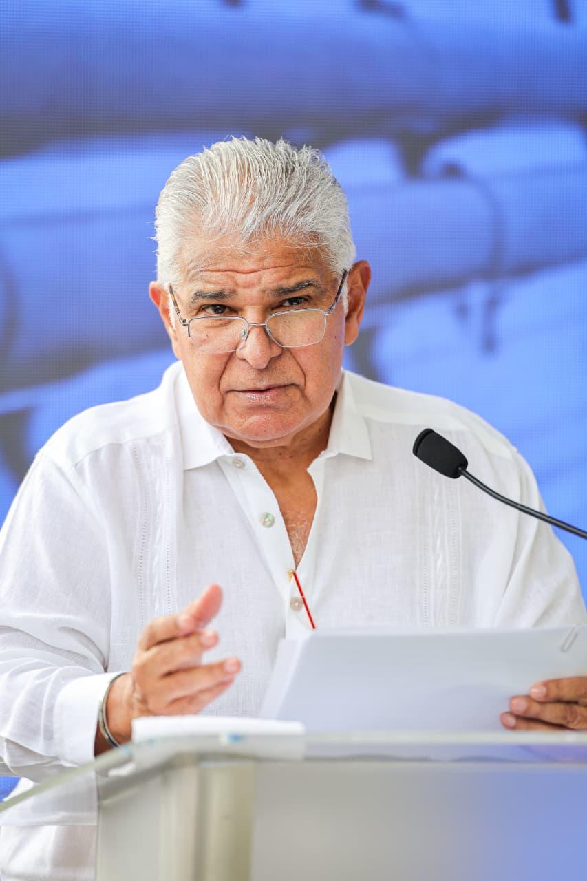 Presidente Mulino inspeccionó avance del túnel bajo el Canal, anunció mano dura contra el narcotráfico y destacó logros económicos del&nbsp;país