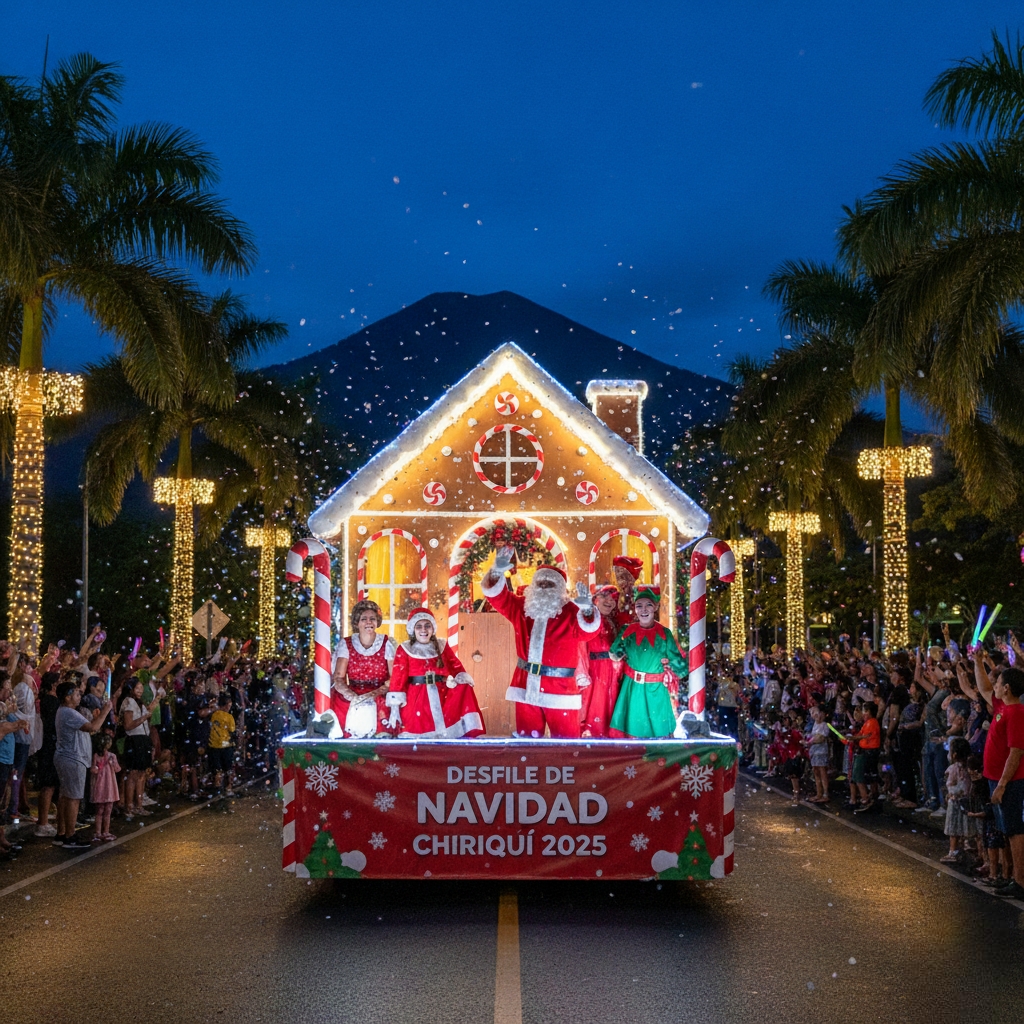 Lista de desfiles Navideños Chiriqui de&nbsp;2025