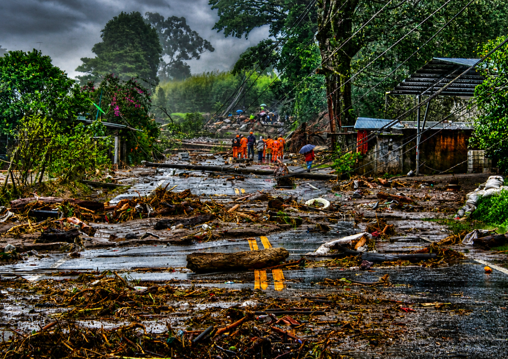 Alerta en Chiriquí: SINAPROC advierte sobre lluvias extremas, tormentas e&nbsp;inundaciones