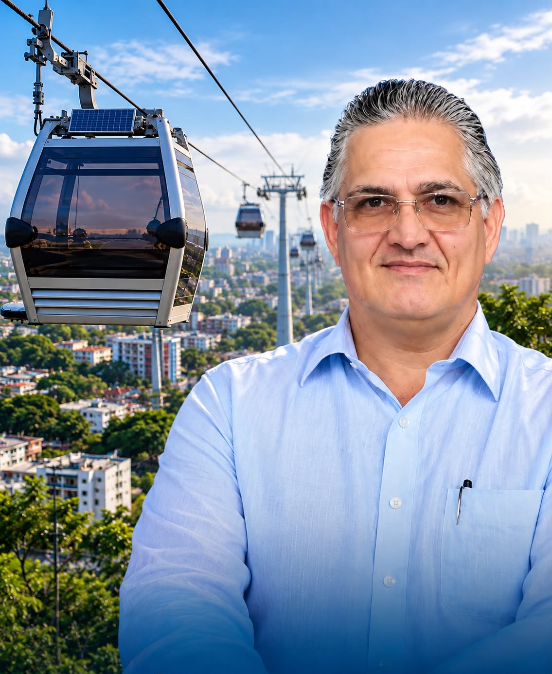 Teleférico de San Miguelito avanza como nueva alternativa de transporte para miles de residentes